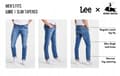 Pikkukuva 8 / 8: Lee LUKE SLIM Alpine DENIM MIESTEN KAPENTAVAT FARKUT W32 L32