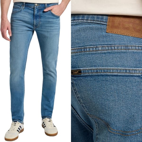 Lee LUKE SLIM Alpine DENIM MIESTEN KAPENTAVAT FARKUT W32 L32