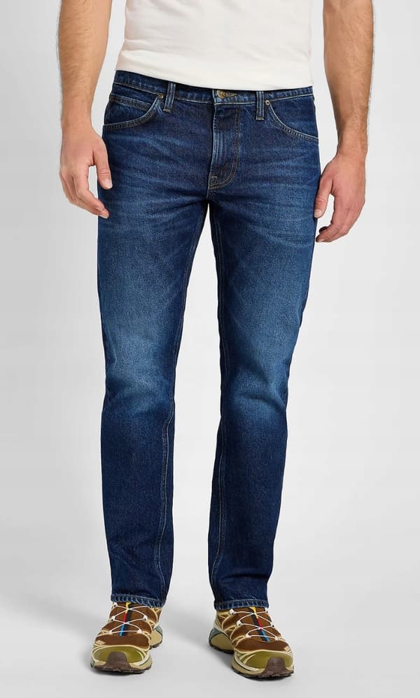 Lee DAREN Anomaly DENIM RAKA MARINBLÅA JEANS W32 L32