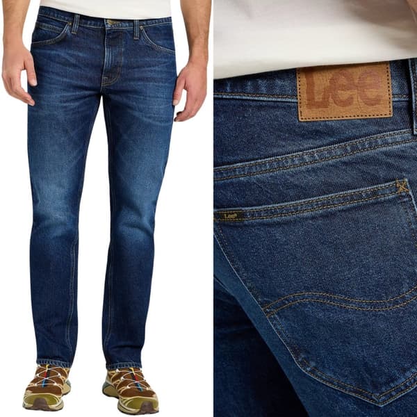 Lee DAREN Anomaly DENIM RAKA MARINBLÅA JEANS W32 L32