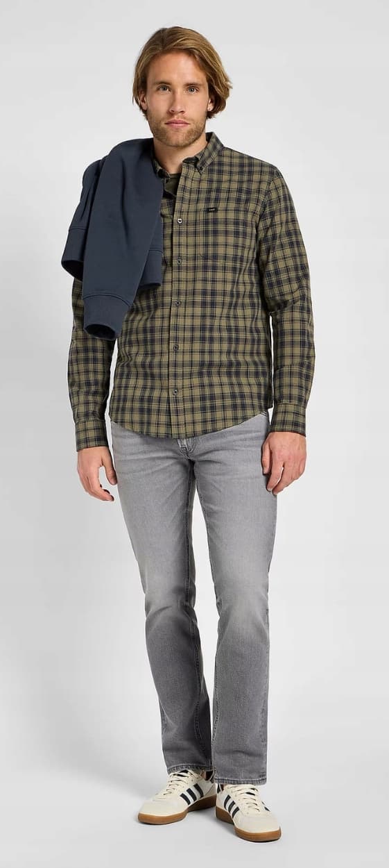 Lee DAREN Udvaskede DENIM LIGHT GRÅ JEANS W32 L32