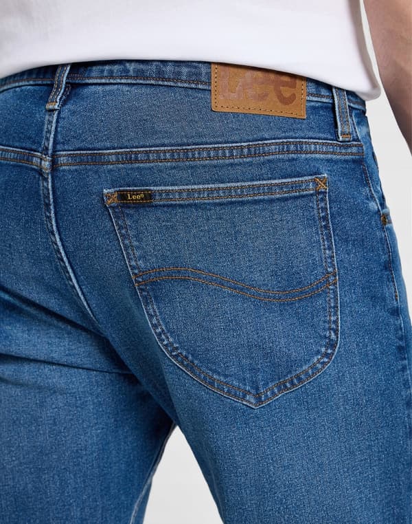 Lee RIDER SLIM Ballinger DENIM DARK FITTED JEANS W38 L32