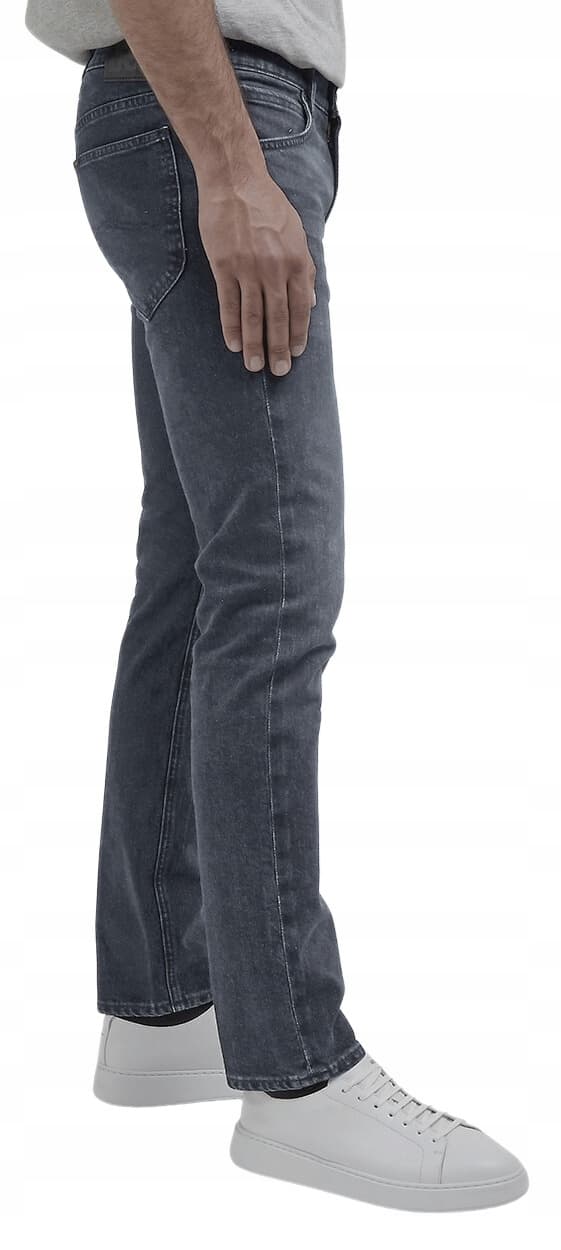 Lee DAREN Dark Midnight DENIM RAKA GRÅ JEANS GRAFIT W38 L32