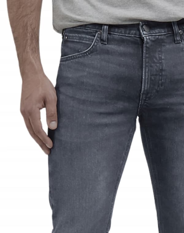 Lee DAREN Dark Midnight DENIM RAKA GRÅ JEANS GRAFIT W38 L32