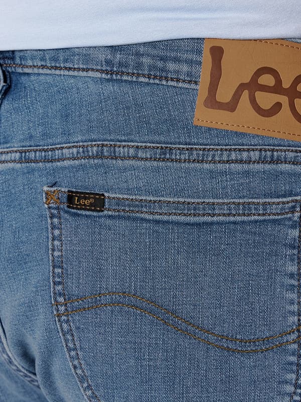Lee RIDER SLIM WornInCody FITTED JEANS ØKOLOGISK DENIM W32 L30