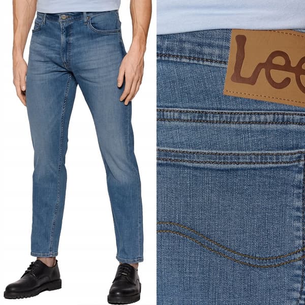 Lee RIDER SLIM WornInCody FITTED JEANS ØKOLOGISK DENIM W32 L30