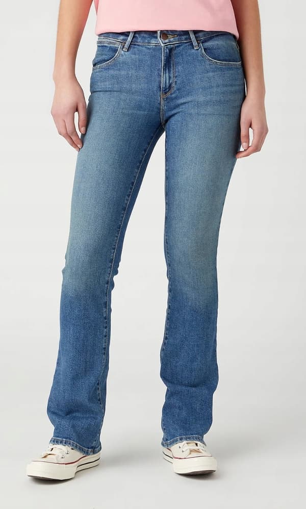 Wrangler Bootcut Girlband Damjeans med utsvängda ben W28 L32