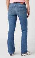 Miniatyrbild 4 av 9: Wrangler Bootcut Girlband Damjeans med utsvängda ben W28 L32