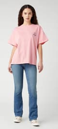 Miniatyrbild 5 av 9: Wrangler Bootcut Girlband Damjeans med utsvängda ben W28 L32