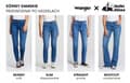 Miniatyrbild 9 av 9: Wrangler Bootcut Girlband Damjeans med utsvängda ben W28 L32