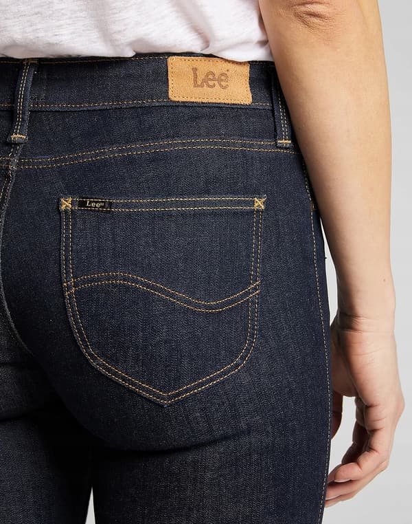 Lee SCARLETT Rinse DENIM NAVY BLUE NAISTEN SKINNY JEANS W32 L33