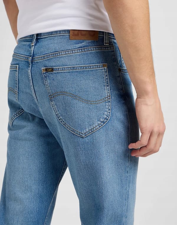 Lee West Vintage Wear Denim Lösa Raka Herrjeans W38 L34