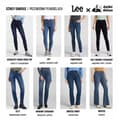 Miniatyrbild 9 av 9: Lee Scarlett High Breese Dam High Slim Jeans W29 L33
