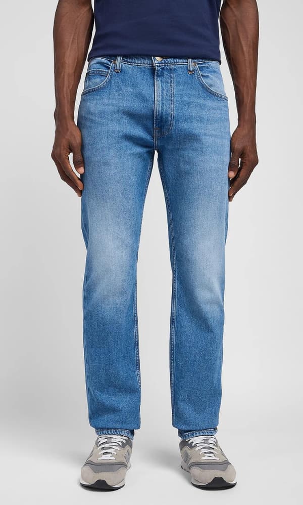 Lee RIDER SLIM Pool Side DENIM FITTED TAPERED JEANS W31 L30
