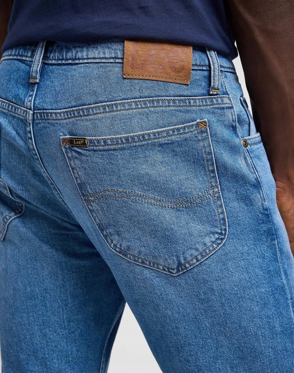 Lee RIDER SLIM Pool Side DENIM FITTED TAPERED JEANS W31 L30