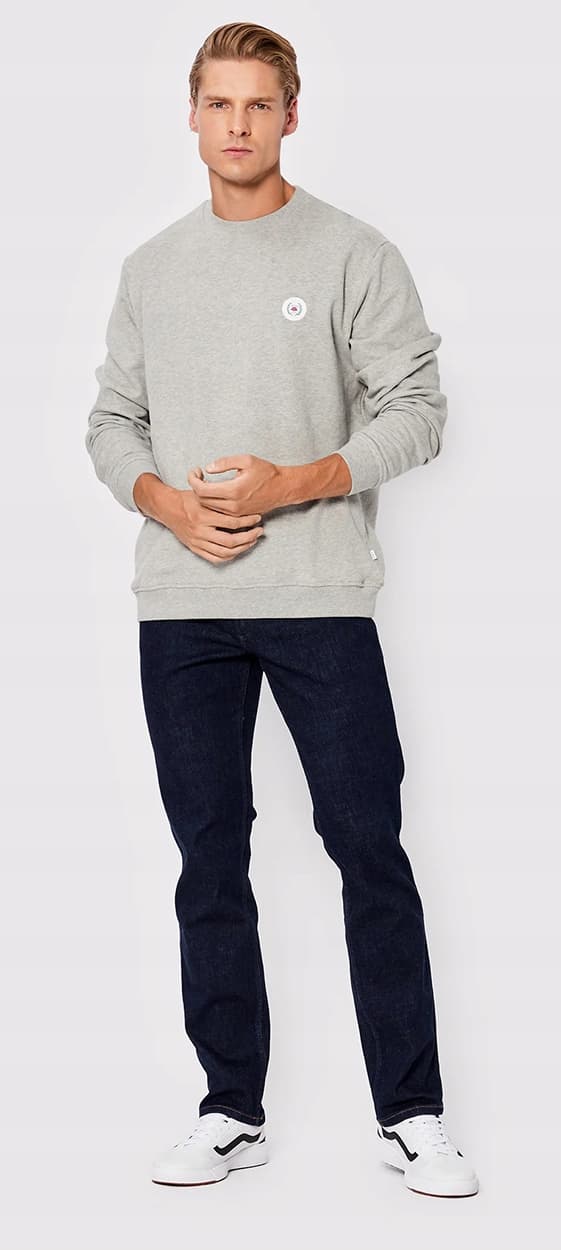 Wrangler Greensboro Day Drifter Raka Marinblå Jeans W33 L36
