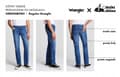 Miniatyrbild 7 av 8: Wrangler Greensboro Day Drifter Raka Marinblå Jeans W33 L36