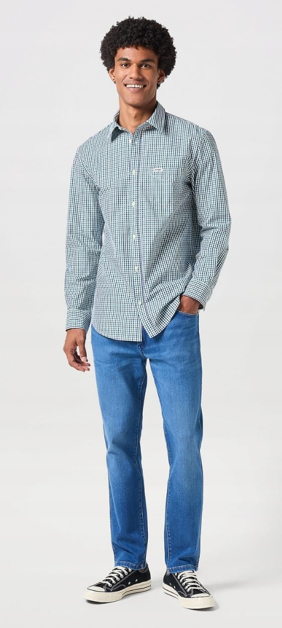 Wrangler LARSTON Free To Stretch Rustic MUKAVAT JOOTASFARKUT W32 L36