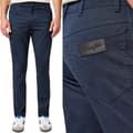 Pikkukuva 1 / 9: Wrangler TEXAS SLIM tummansiniset laivastonsiniset kangashousut W40 L34