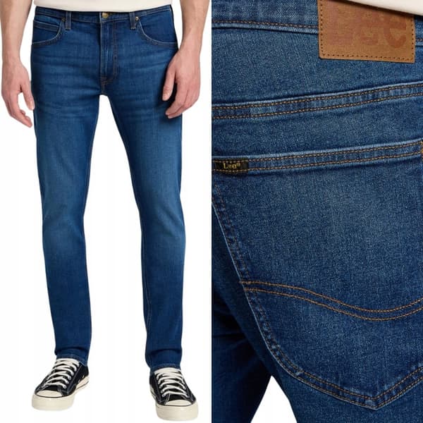 Lee LUKE SLIM Blooming DENIM MYCKET AVSmalnande HERRJEANS W31 L32