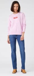 Pikkukuva 5 / 9: Wrangler STRAIGHT Hudson NAISTEN SUORA HIGH JEANS W29 L30