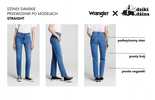 Wrangler STRAIGHT Hudson NAISTEN SUORA HIGH JEANS W29 L30