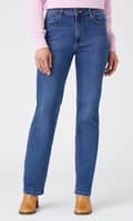 Pikkukuva 3 / 9: Wrangler STRAIGHT Hudson NAISTEN SUORA HIGH JEANS W27 L28