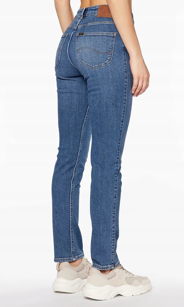 Lee ELLY SLIM Feels Like Indigo STRAIGHT NAISTEN FARKUT W34 L33