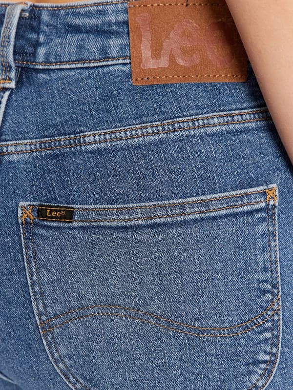 Lee ELLY SLIM Feels Like Indigo STRAIGHT NAISTEN FARKUT W34 L33