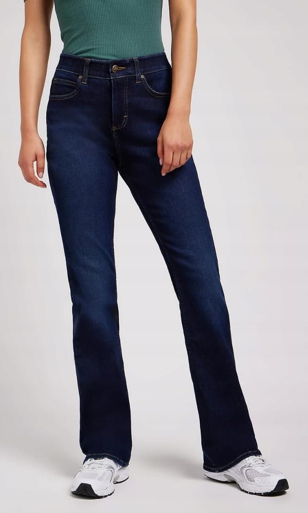 Lee ULC BOOTCUT DENIM KOMFORTABLE FLAREDE DAMEJEANS W26 L31