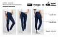 Miniatyrbild 11 av 11: Wrangler HIGH SKINNY SVARTA DAMSKINNYJEANS W30 L30