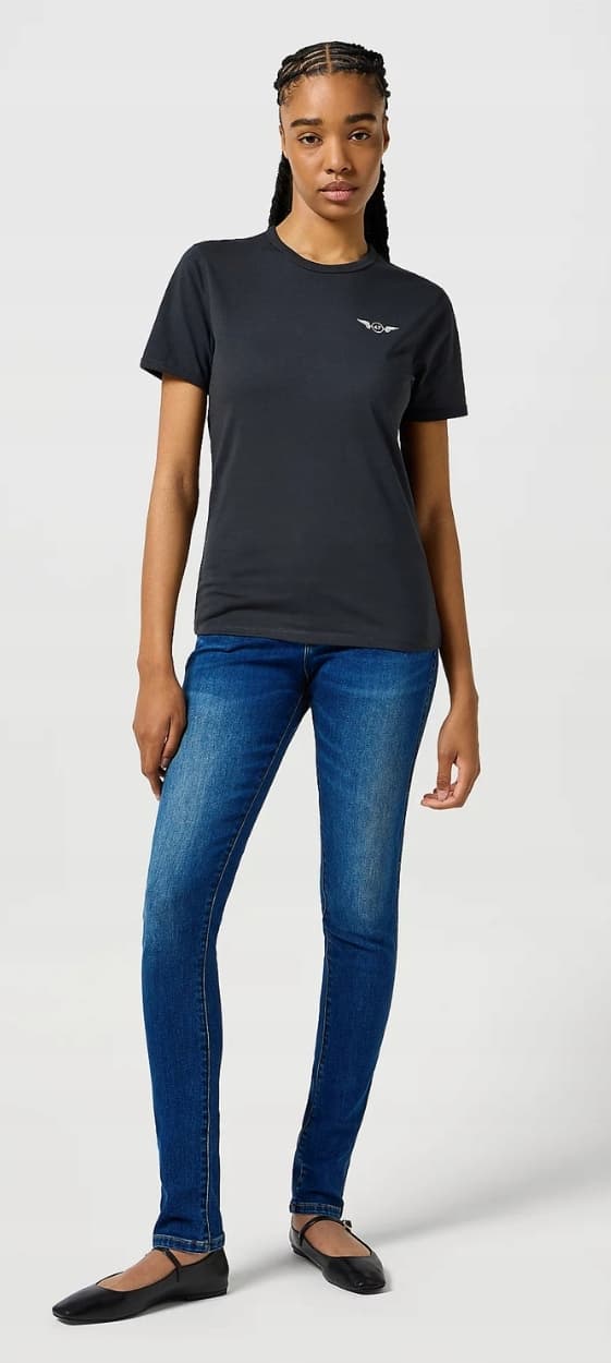 Wrangler SPAT JEAN NAISTEN SKINNY JEANS - SAVUKKEHOUSUT VETOKETJUILLA, W27, L30