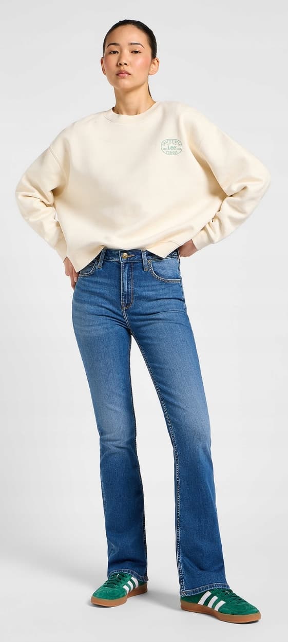 Lee BREESE BOOT BOOTCUT Stride UTSVÄNGDA DAMJEANS W31 L33