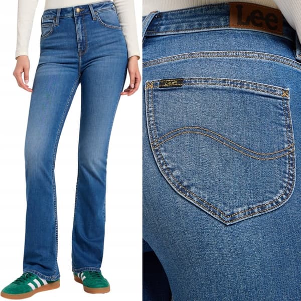 Lee BREESE BOOT BOOTCUT Stride UTSVÄNGDA DAMJEANS W31 L33