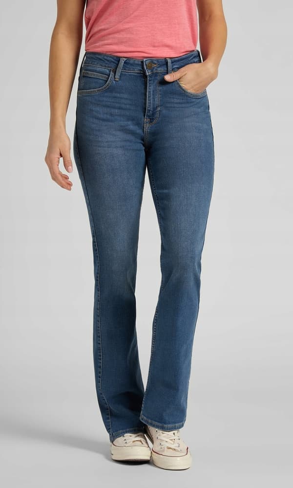 Lee Breese Boot Bootcut Martha Damjeans med utsvängda midjor, storlek 27, storlek 31