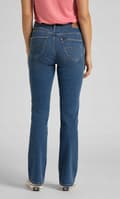 Miniatyrbild 4 av 9: Lee Breese Boot Bootcut Martha Damjeans med utsvängda midjor, storlek 27, storlek 31