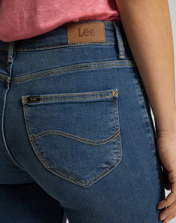 Lee Breese Boot Bootcut Martha Damjeans med utsvängda midjor, storlek 27, storlek 31