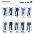Miniatyrbild 7 av 7: Wrangler Texas Slim Stonewash Slim Fitted Jeans W33 L36
