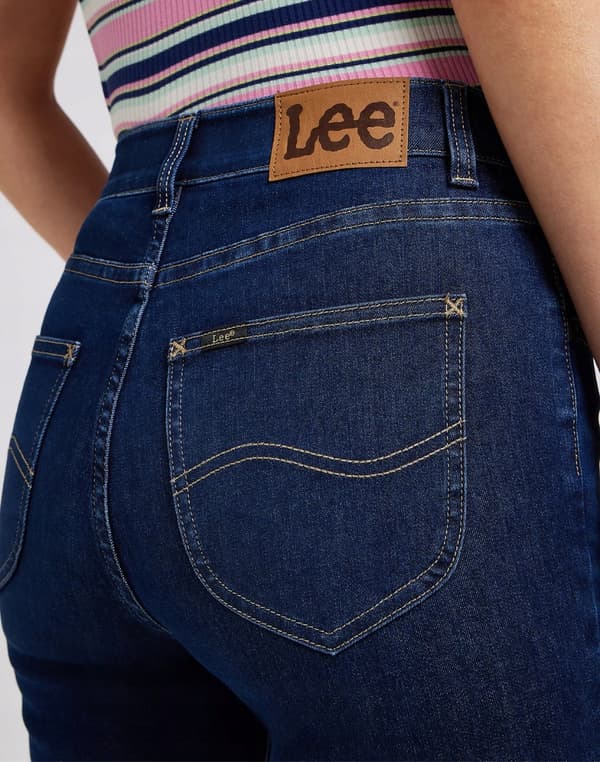 Lee ULC SKINNY HIGH NAVY NAISTEN SKINNY-FARKUT W26 L31