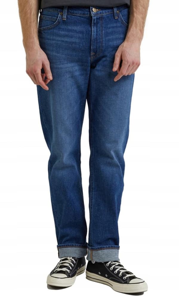 Lee WEST RELAXED Worn In LOOSE STRAIGHT JEANS TUMMAT DENIMIT W34 L34