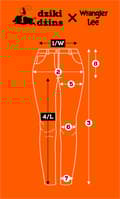 Pikkukuva 2 / 9: Lee SCARLETT Rays Of Light NAISTEN SKINNY-FARKUT W33 L31