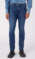 Miniatyrbild 3 av 9: Wrangler LARSTON The Rock FITTED JEANS MÖRK DENIM W31 L34