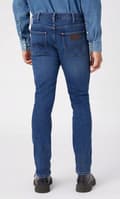 Miniatyrbild 4 av 9: Wrangler LARSTON The Rock FITTED JEANS MÖRK DENIM W31 L34