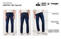 Miniatyrbild 8 av 9: Wrangler LARSTON The Rock FITTED JEANS MÖRK DENIM W31 L34