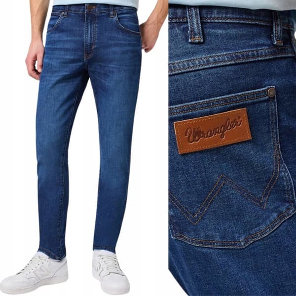 Wrangler LARSTON Harvey VAPAASTI JOUSTAVAT ISTUVAT FARKUT W29 L32