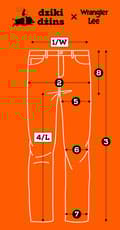 Pikkukuva 2 / 9: Wrangler LARSTON SLIM 365 COOL Twist -istuvat farkut W32 L32