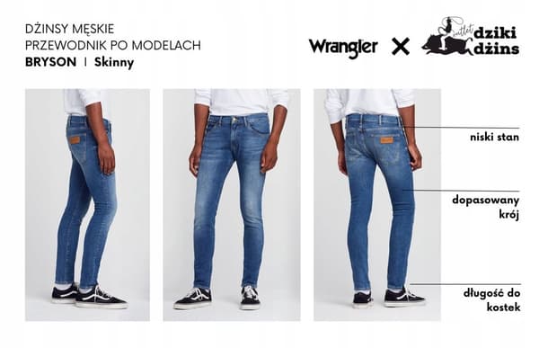 Wrangler Bryson Skinny Guardian Blå Denim Skinny Jeans W29 L32
