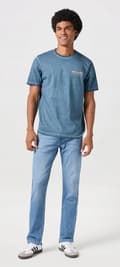 Miniatyrbild 5 av 9: Wrangler GREENSBORO Reflections THERMOLITE RAKA JEANS W42 L34