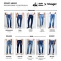 Miniatyrbild 9 av 9: Wrangler GREENSBORO Reflections THERMOLITE RAKA JEANS W42 L34