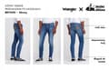 Miniatyrbillede 8 af 9: Wrangler Bryson Smoke Sea 365 Cool denim skinny jeans W29 L32